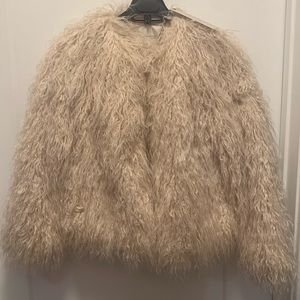 Zara fur coat